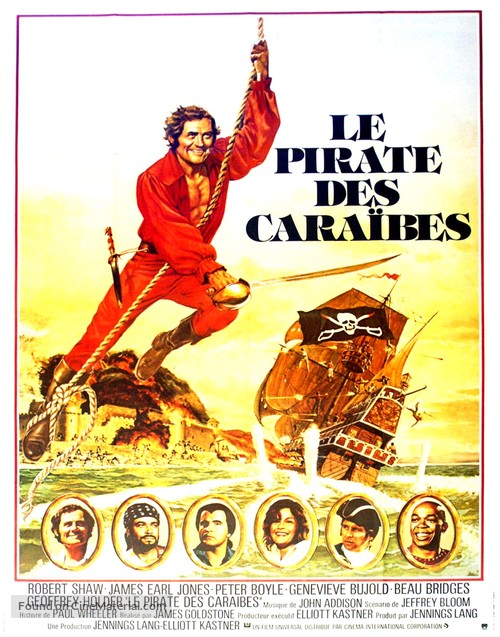 Swashbuckler - French Movie Poster