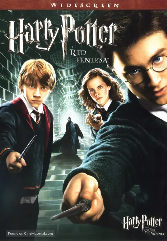 Harry Potter and the Order of the Phoenix - Croatian DVD movie cover