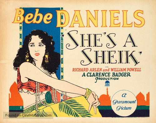 She&#039;s a Sheik - Movie Poster