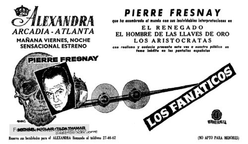 Les fanatiques - Spanish poster