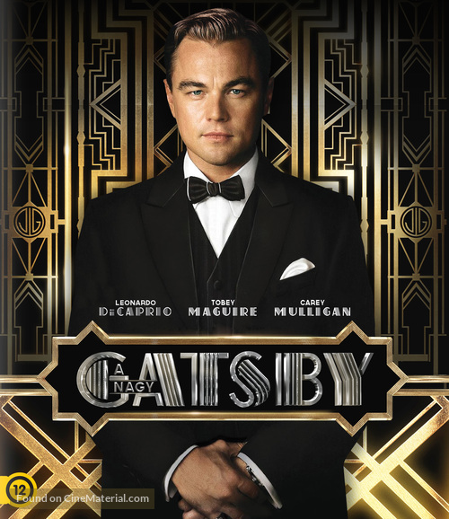 The Great Gatsby - Hungarian DVD movie cover