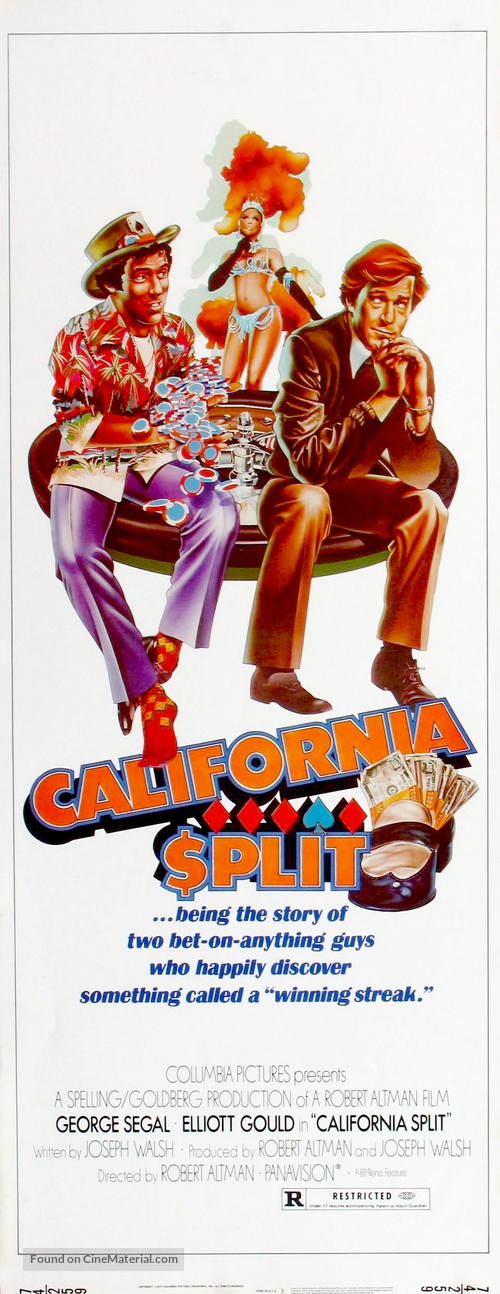 California Split - Movie Poster