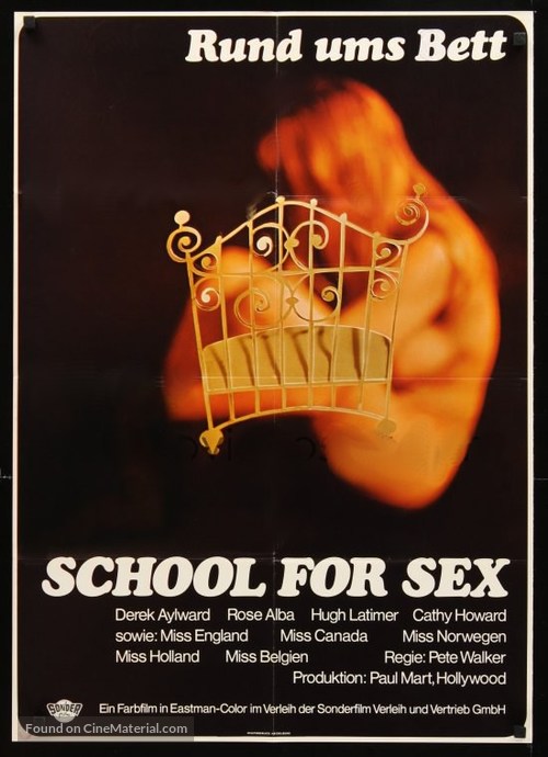 School for Sex - German Movie Poster