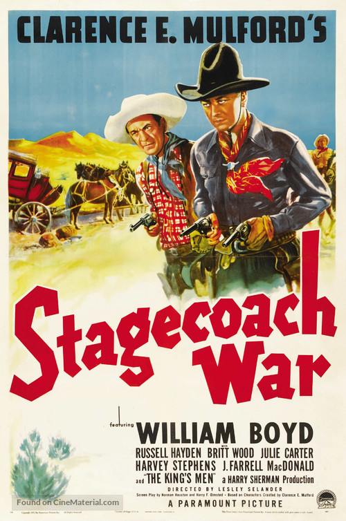 Stagecoach War - Movie Poster
