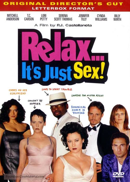 Relax... It&#039;s Just Sex - DVD movie cover