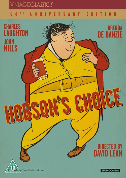 Hobson&#039;s Choice - British DVD movie cover
