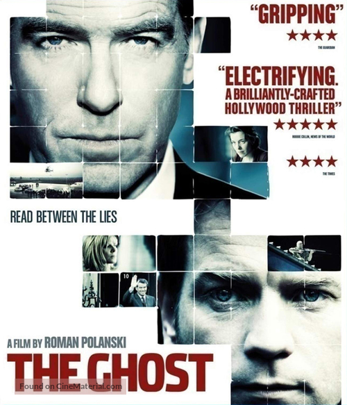 The Ghost Writer - Blu-Ray movie cover