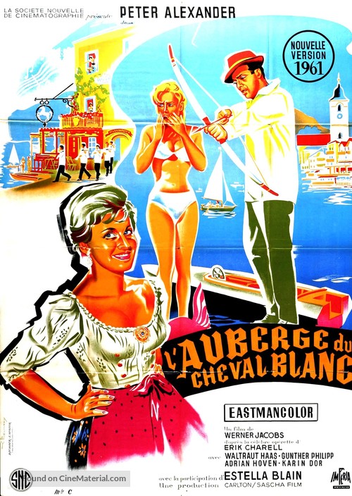 Im wei&szlig;en R&ouml;&szlig;l - French Movie Poster