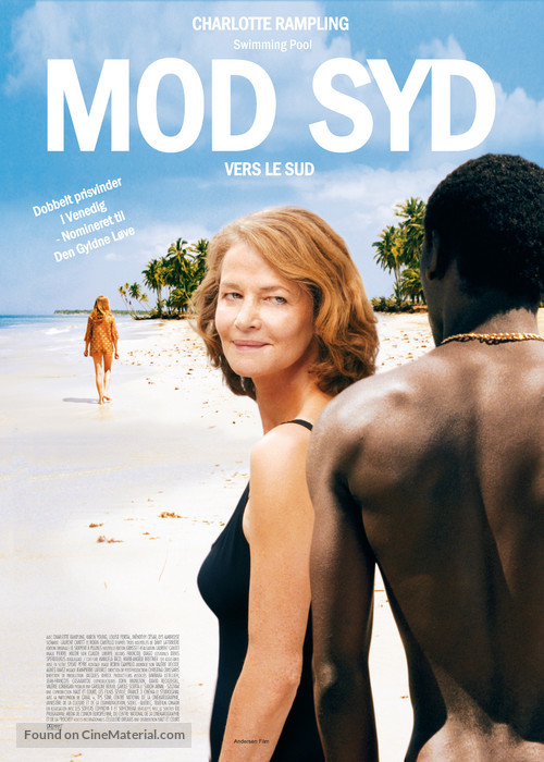 Vers le sud - Danish Movie Poster