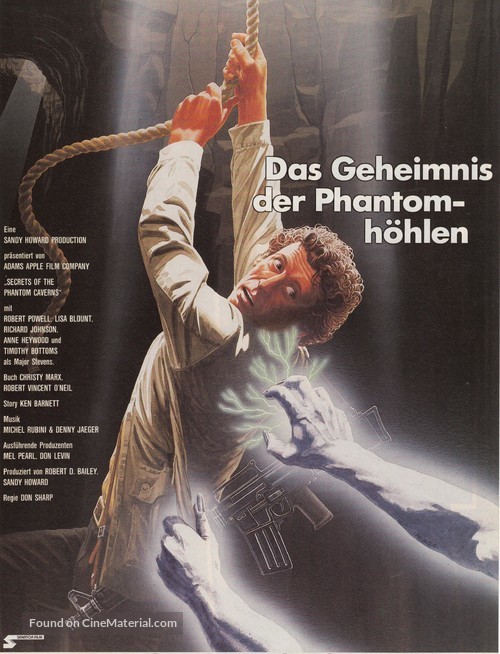 What Waits Below - German Movie Poster