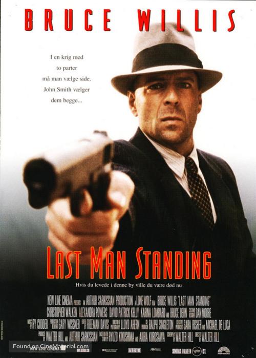 Last Man Standing - Danish Movie Poster
