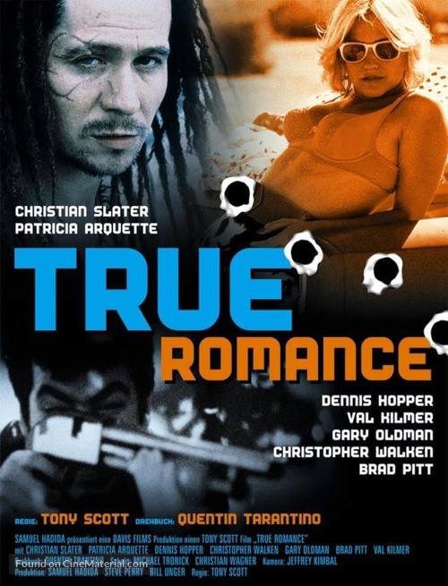 True Romance - German Movie Poster