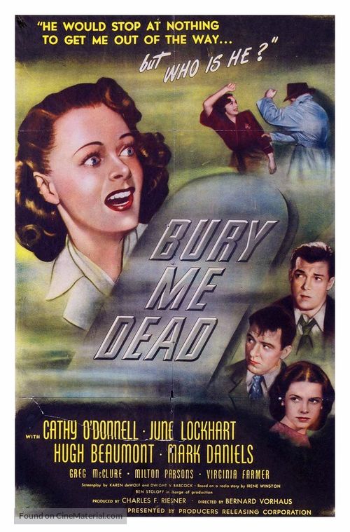 Bury Me Dead - Movie Poster