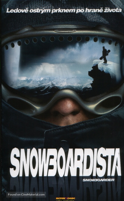 Snowboarder - Czech VHS movie cover
