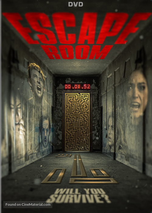 Escape Room - DVD movie cover