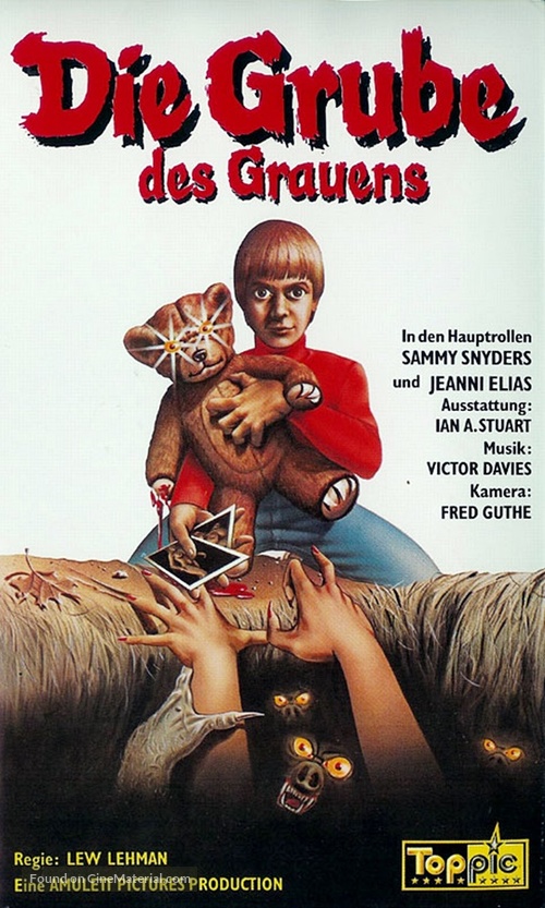 The Pit - German VHS movie cover