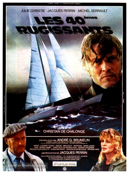 Les quaranti&egrave;mes rugissants - French Movie Poster