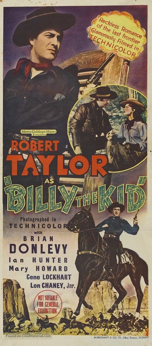 Billy the Kid - Australian Movie Poster