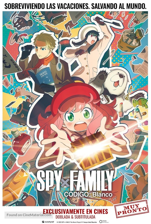 Gekijoban Spy x Family Code: White - Mexican Movie Poster