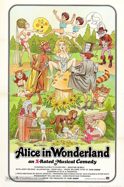 Alice in Wonderland: An X-Rated Musical Fantasy - Movie Poster