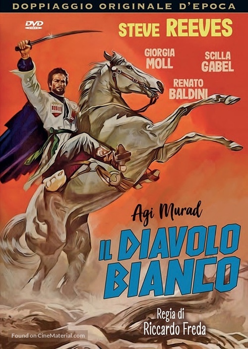 Agi Murad il diavolo bianco - Italian DVD movie cover