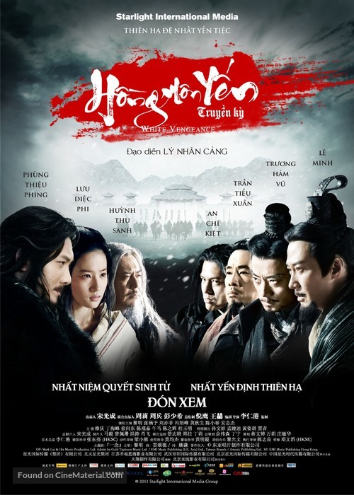 White Vengeance - Vietnamese Movie Poster