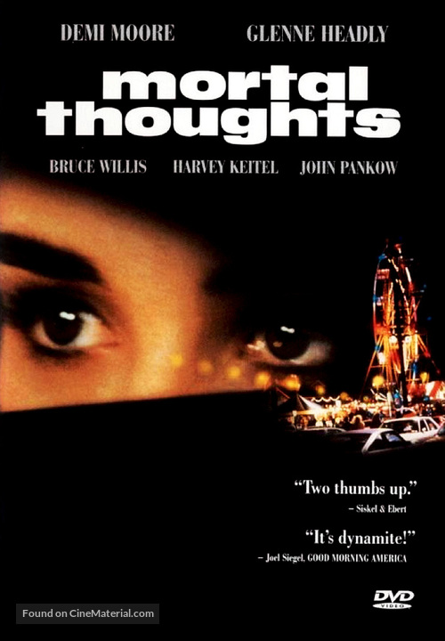 Mortal Thoughts - DVD movie cover