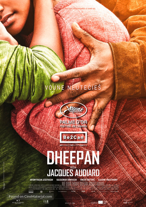 Dheepan - Slovak Movie Poster