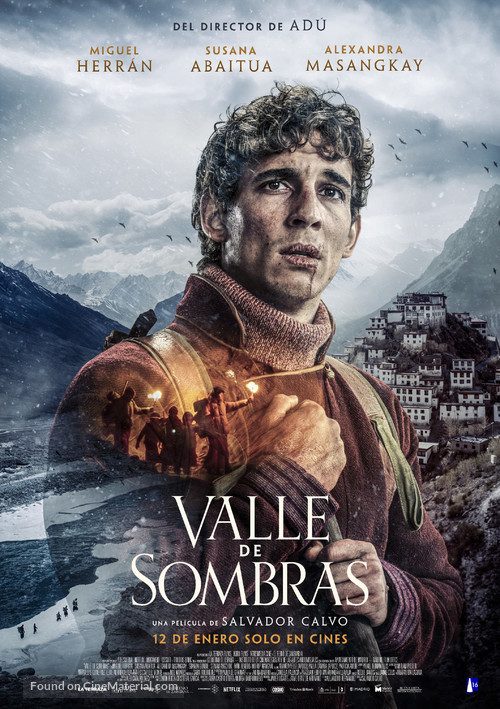 Valle de sombras - Spanish Movie Poster