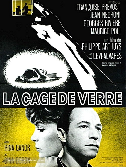 La cage de verre - French Movie Poster