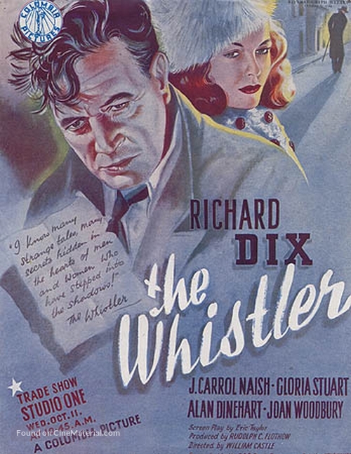 The Whistler - Movie Poster