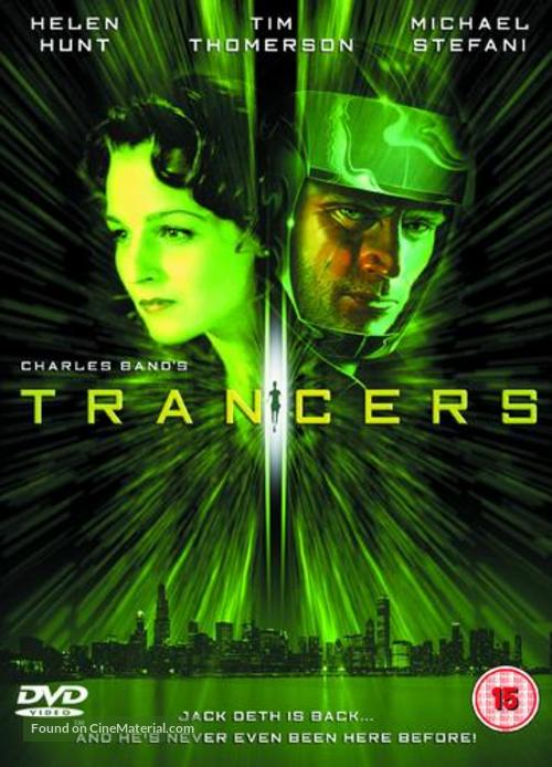 Trancers - British DVD movie cover