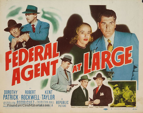 Federal Agent at Large - Movie Poster