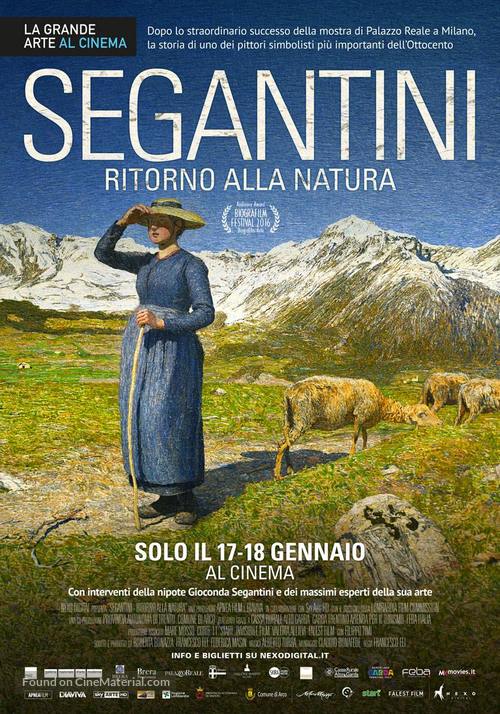 Segantini ritorno alla natura - Italian Movie Poster