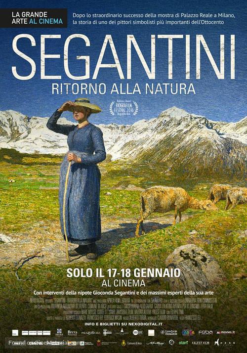 Segantini ritorno alla natura - Italian Movie Poster