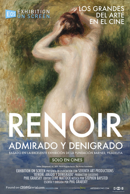 Renoir: Revered and Reviled - Spanish Movie Poster