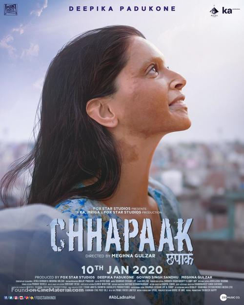 Chhapaak - Indian Movie Poster