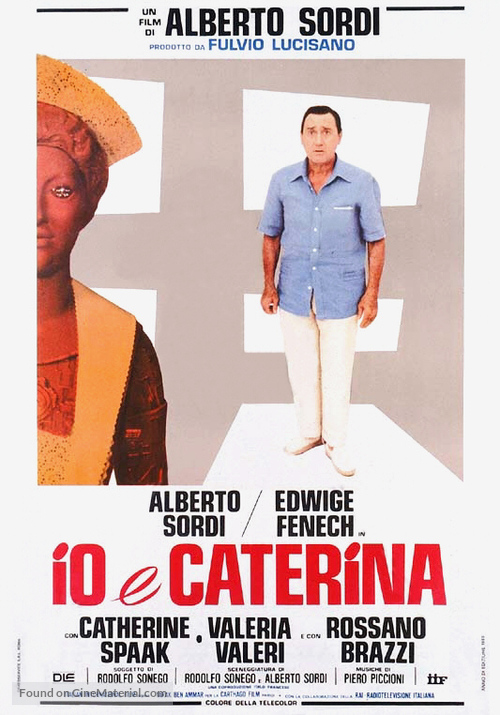 Io e Caterina - Italian Theatrical movie poster