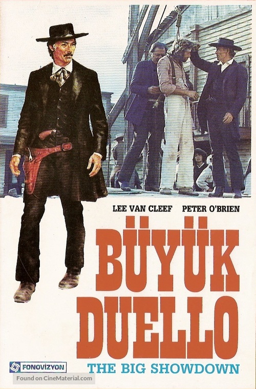 Il grande duello - Turkish Movie Poster