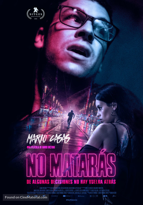 No matar&aacute;s - Argentinian Movie Poster