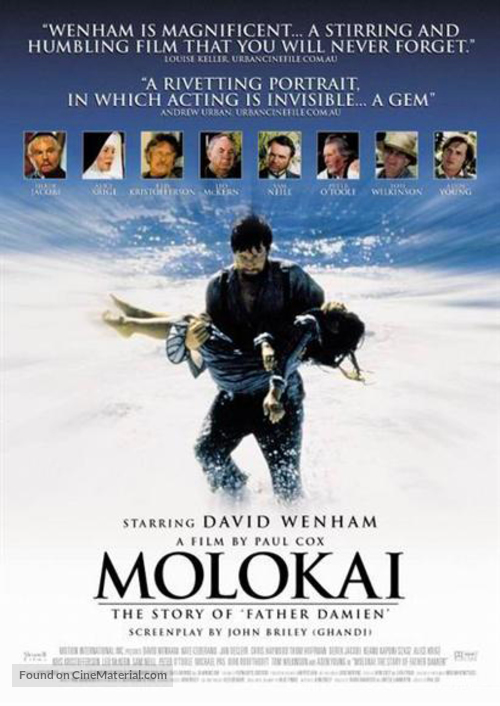 Molokai: The Story of Father Damien - Australian Movie Poster