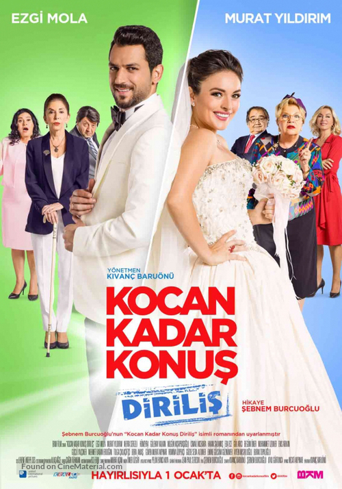 Kocan Kadar Konus Dirilis - Turkish Movie Poster