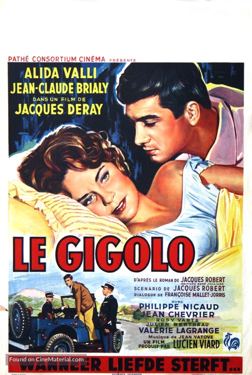 Le gigolo - Belgian Movie Poster