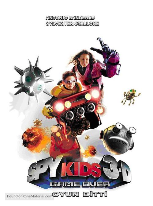 SPY KIDS 3-D : GAME OVER - Turkish Movie Poster