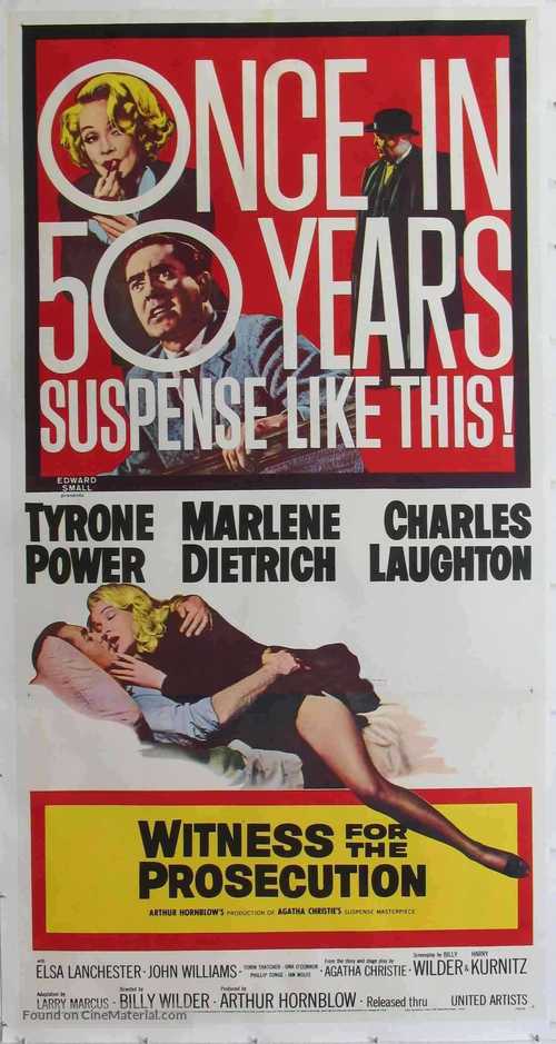 Witness for the Prosecution - Movie Poster