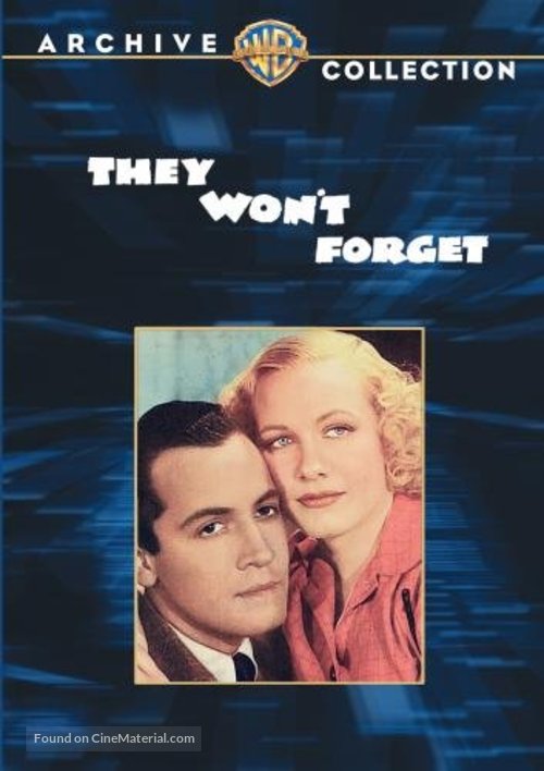 They Won&#039;t Forget - DVD movie cover