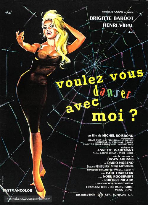 Voulez-vous danser avec moi? - French Movie Poster