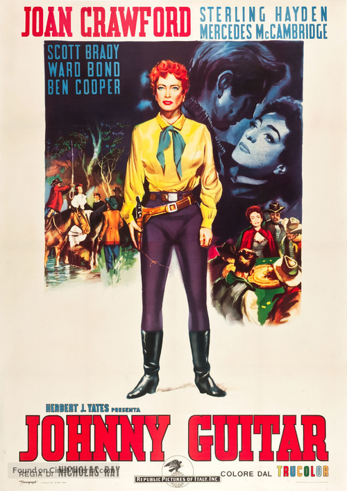 Johnny Guitar - Italian Movie Poster