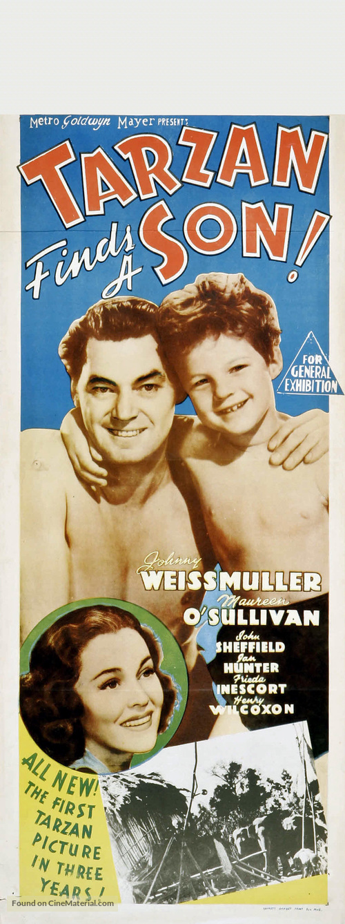 Tarzan Finds a Son! - Australian Movie Poster