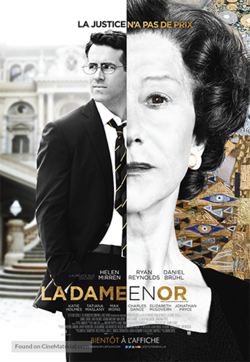 Woman in Gold - Canadian Movie Poster